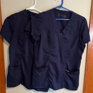 Greys anatomy by barco small navy scub tops